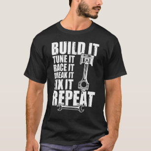 T-shirt Mécanique Dads Mécanique Auto Mécanique Construire