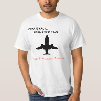 T-shirt Mécanique de Manutention Avion