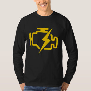 T-shirt Mécanique du véhicule de vérification des moteurs