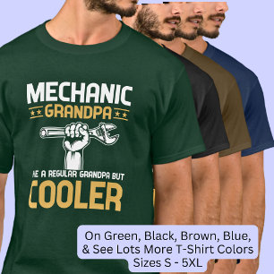 T-shirt Mécanique grand-père Glacière avec outil de clé