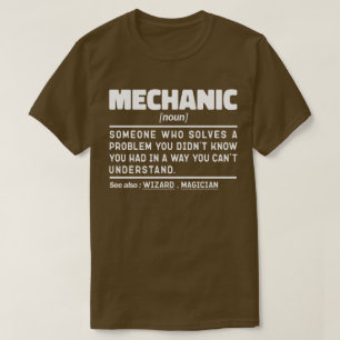 T-shirt Mécanique Noun Spécialiste de l'entretien