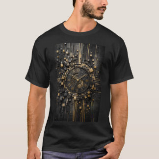 T-shirt Mécanisme Intemporel | Horloge Luxueuse en Micro M