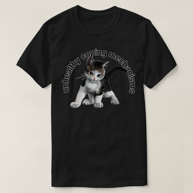 T-shirt Mécanismes d'adaptation malsains (Design devant)