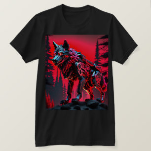 T-shirt Mecha Wolf