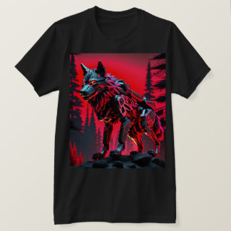 T-shirt Mecha Wolf