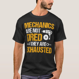 T-shirt Mechanic Car Garage Mechanics Are Notired