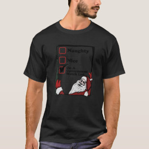 T-shirt Méchants Gentils Sur Une Liste De Surveillance Gou