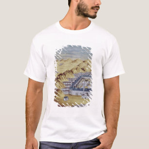 T-shirt Mecque a entouré par les montagnes d'Arafa