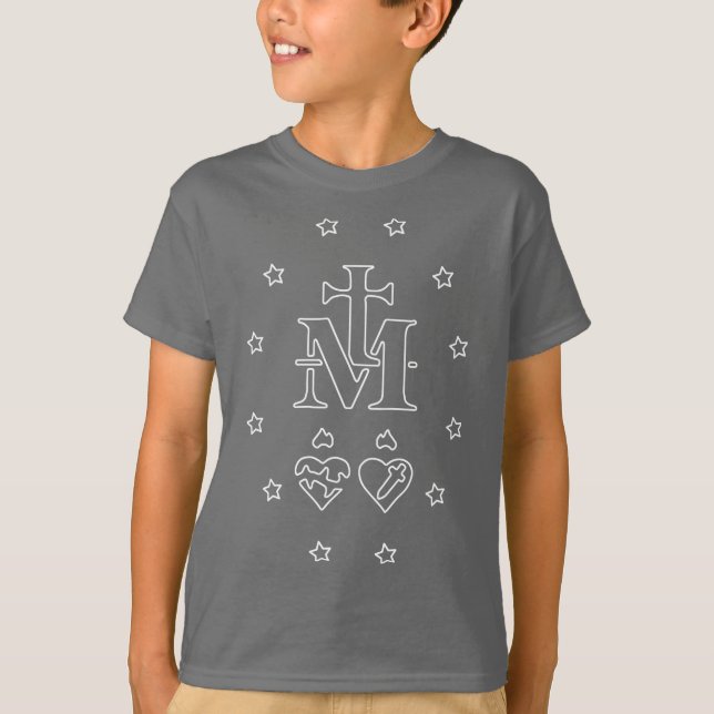 T-shirt Médaille miraculeuse (Devant)