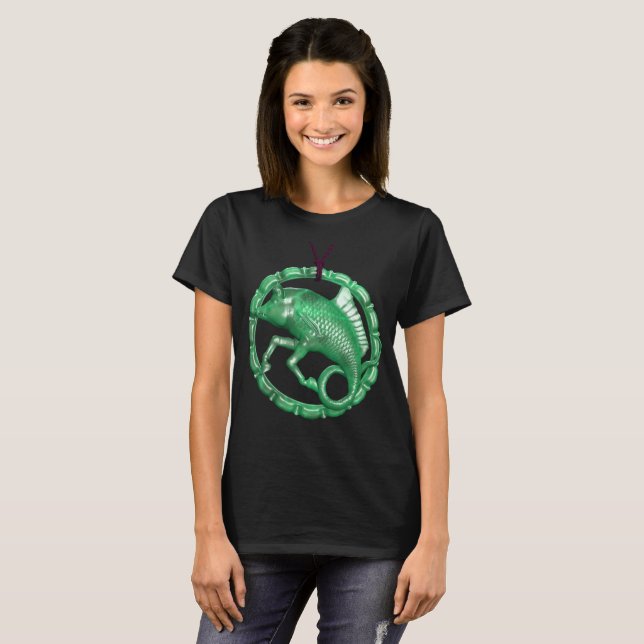 T-shirt Médaillon de jade (Devant entier)