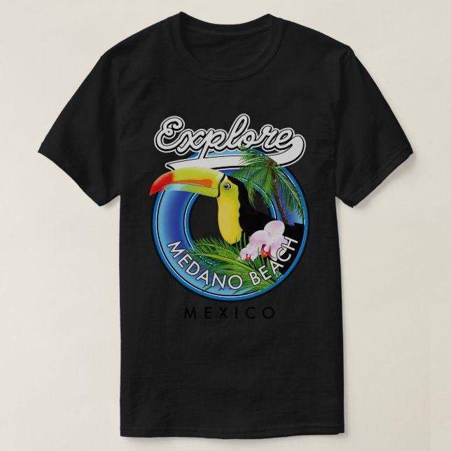 T-shirt Medano Beach Mexique (Design devant)