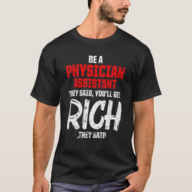 T-shirt Médecin adjoint déclaré PA certifié (Devant)