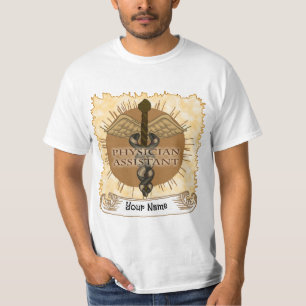 T-shirt Médecin Assistant Caduceus