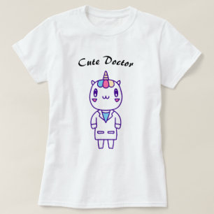 T-shirt Médecin licorne mignon – Stéthoscope drôle