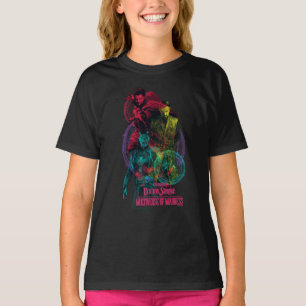 T-shirt Médecin Strange Alternates Overlapping Graphic