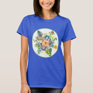 T-shirt Médecines de milieu de vie Emma Mandala Chemise fe