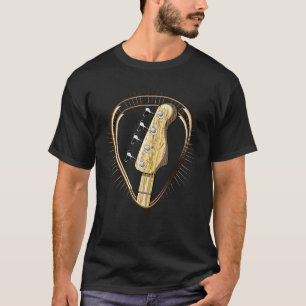 T-shirt Médiateur Bassiste Guitariste Bassiste Musicien Ro