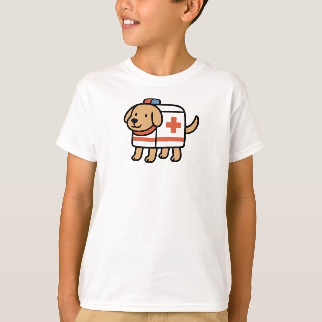T-shirt Medic Dog (Devant)