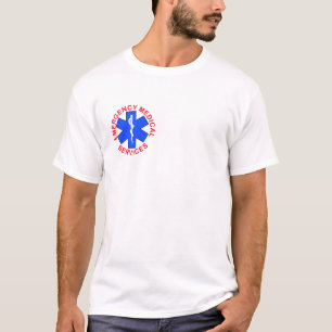 T-shirt médical de secours de délivrance du feu de