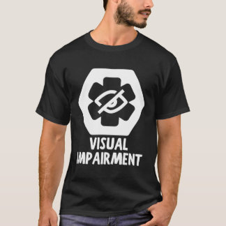 T-shirt Medical VISUAL IMPAIRMENT ALERT