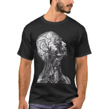 Médicale anatomie tête cou Vintage