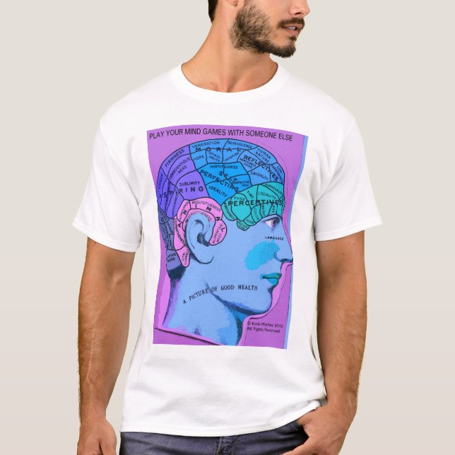 T-shirt Médicale de diagramme de jeux d'esprit par (Devant)