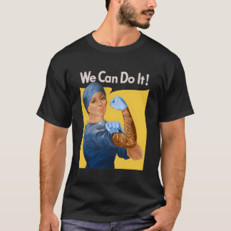 T-shirt Médicale Rosie Infirmière Docteur Médecine Féminis