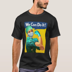 T-shirt Médicale Rosie Nous Pouvons Le Faire Infirmier App