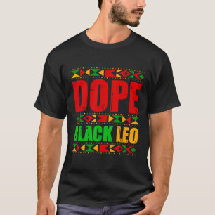 T-shirt Médicament Black Leo Mois de l'histoire des Noirs