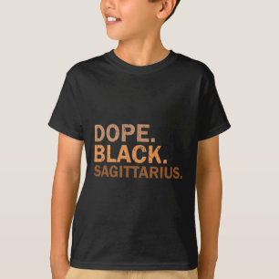 T-shirt Médicament Black Sagittarius Melanin African Zodia