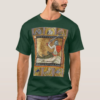 T-shirt MEDIEVAL BESTIARY funny vintage