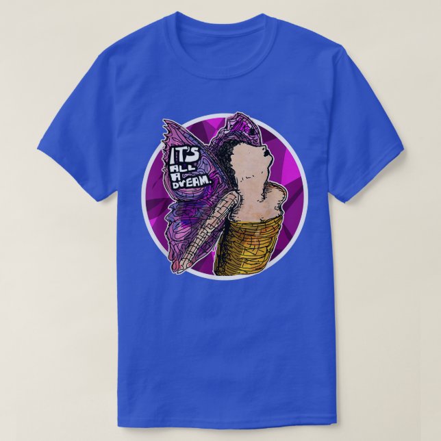 T-shirt Medieval Renaissance Huzzah Fairy Dream Graphic is (Design devant)