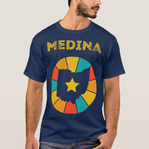 T-shirt Médina Ohio Souvenir Vintage désorganisé 1