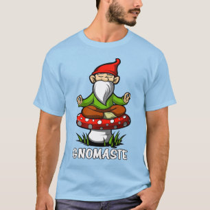T-shirt Méditation de gnome de jardin de yoga de zen de