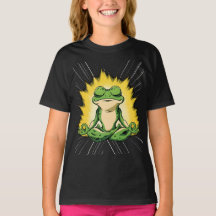 Méditation de la Grenouille Zen Super Saiyan Glow