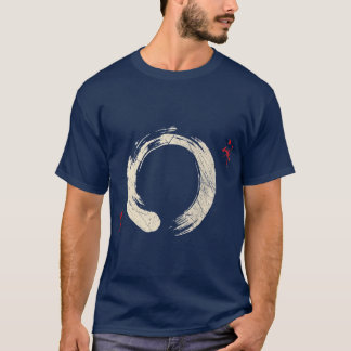 T-shirt Méditation du bouddhisme Yoga Bonsai Zen Enso Cerc