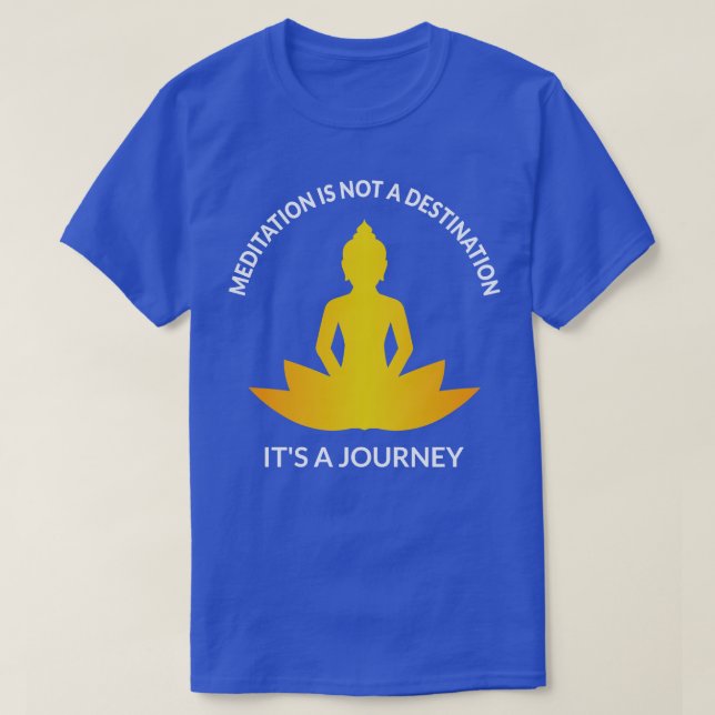 T-shirt Méditation Son A Voyage III (Design devant)