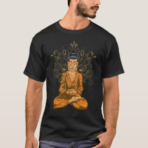 T-shirt Méditation Spirituelle Fleur Lotus Bouddhisme Zen