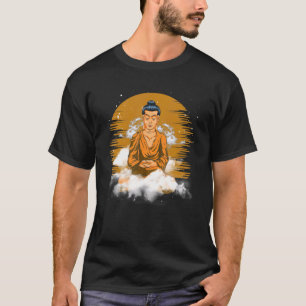 T-shirt Méditation Spirituelle Zen Bouddhiste Bouddhisme M