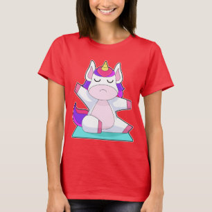 T-shirt Méditation Unicorn Yoga Fitness