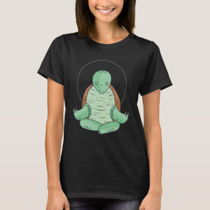 T-shirt Méditation zen Yoga Turtle Omm