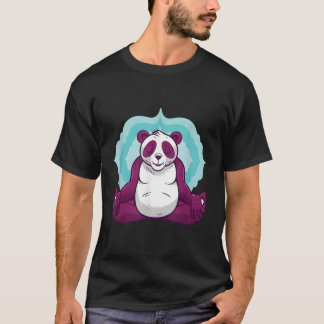 T-shirt Méditer l'ours de Panda