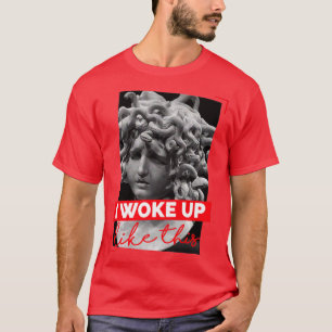 T-shirt Medusa Gorgon Je Me Suis Réveillé Comme Ça