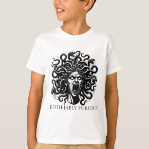 T-shirt Méduse à juste titre furieuse Mythologie grecque F