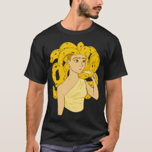 T-shirt Méduse d'anguille banane