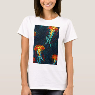 T-shirt Méduses mosaïques