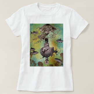 T-shirt Méduses sous-marines de Steampunk
