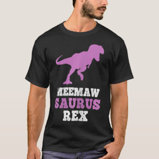 T-shirt Meemaw-saurus Rex Dino Dinosaure Meemawsaurus Drôl