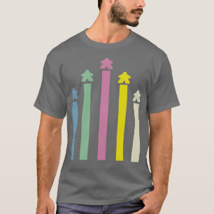T-shirt Meeple Rockets