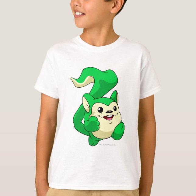 T-shirt Meerca Green (Devant)